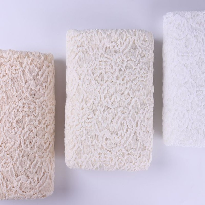 Lace Fabric Dress Cutwork Nylon for Women's Wear Wholesale Supplier 3